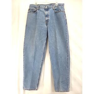 Vintage 560 Levis Loose Fit Taper Leg 38x32 Med Wash High Rise Y2K Grunge